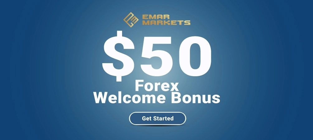 Welcome Forex $50 Bonus on your Deposit at Emar Markets