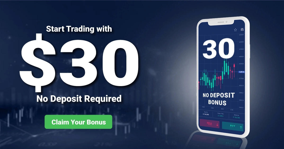 WM Markets $30 Forex Welcome Bonus offer for new traders
