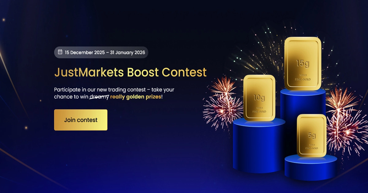 Join the JustMarkets Boost Contest trade on live accounts