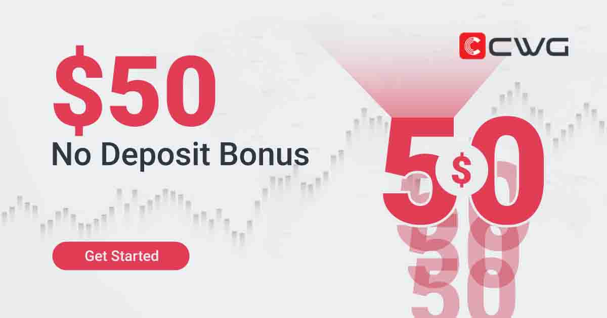 Forex 50 USD No Deposit Bonus by CWG Markets