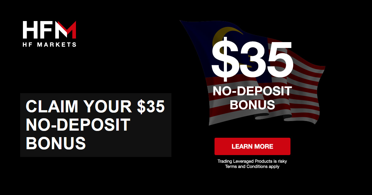 HF Markets $35 Forex No Deposit Bonus